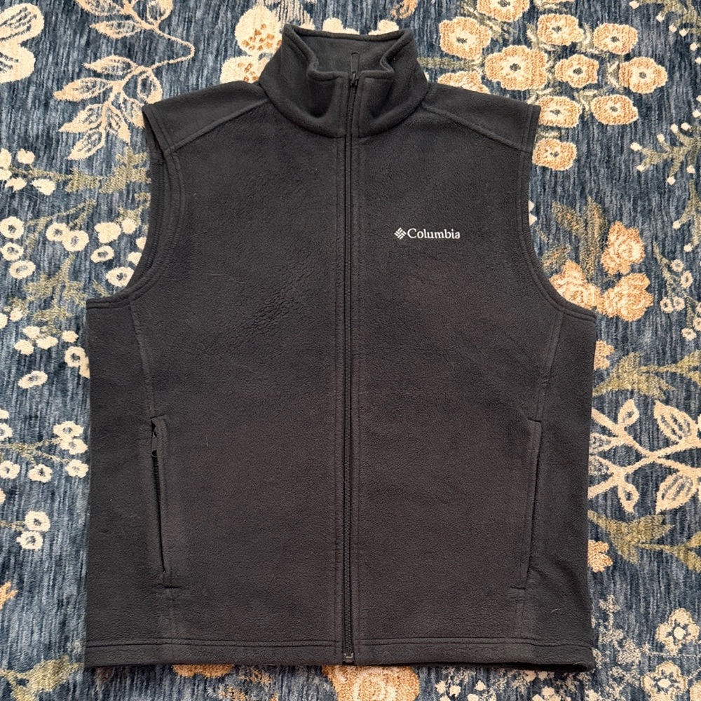 Columbia Sportswear Men's Gray  Fleece Vest
